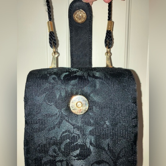 Magid Vintage Damask Cloth Evening Bag Purse Crossbody Small - Picture 3 of 8